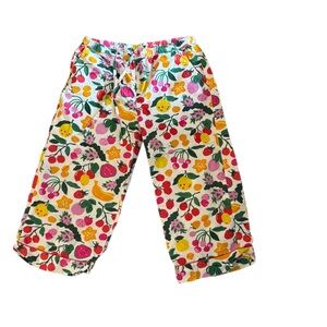 Colorful Fruit Print Cropped Printfresh